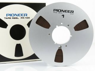 Pioneer Pr - 100 10.  5 " Take Up Reel Metal For Reel To Reel Recording