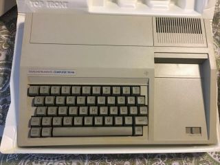 Texas Instruments TI - 99/4A Home Computer Box Vintage 1983 Video Game Console 3