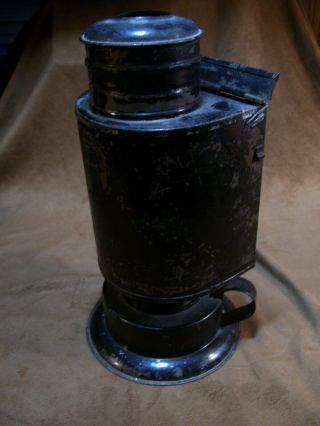 Vintage Dietz Convex Dry Plate Lantern Dark Room Safe Light Lamp Darkroom 1900s