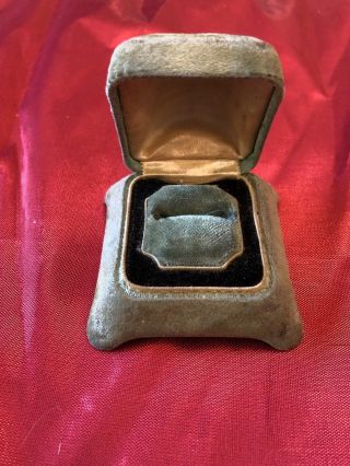 Vintage Presentation Ringbox From Late 1800s/early 1900s