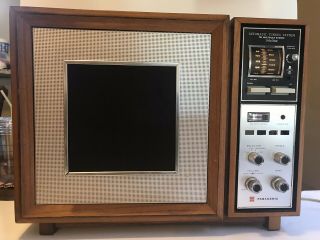 Vintage Mid 60’s Panasonic RE - 787 FM/AM Stereo With Extension Speaker 2