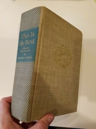 This Is My Best - Edited By Whit Burnett - 1942