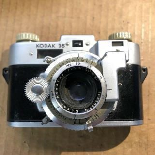 Vintage Kodak 35 Rangefinder (rf) Camera W/anastar 50mm F/3.  5lens W/case