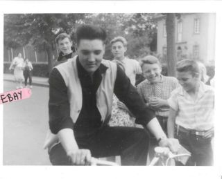 Vintage Elvis 8x10 Photo 1950 