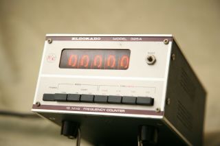 Vintage Eldorado Model 325a 5 Digit Nixie Tube Frequency Counter
