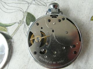 Vintage Ingersoll Pocket watch Made in Gt Britain. 2