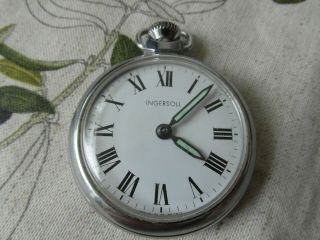 Vintage Ingersoll Pocket watch Made in Gt Britain. 5