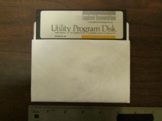The Logical Connection Utility Program Disk Ibm Pc Pcjr Version 3.  0 Vintage