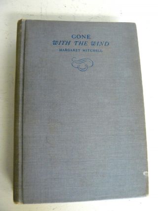 1936 Book Gone With The Wind By Margaret Mitchell