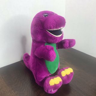 Vintage Barney Plush The Purple Dinosaur 1992 Stuffed Animal 14”