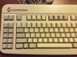 Vintage Gateway 2000 Anykey Maxiswitch Keyboard P/N 2189XXX - 2