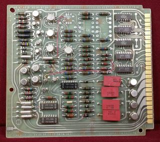 Vtg 1970s Burroughs L Series Computer Pcb 14770341 Card For Collecting Only