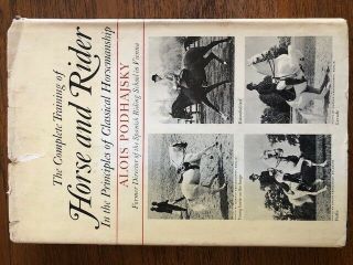The Complete Training of Horse and Rider,  by Alois Podhajsky,  Hardcover 1967 3