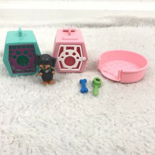 Vintage Kenner Littlest Pet Shop Ready To Go Pets Perky Pup Puppy Dog 1992