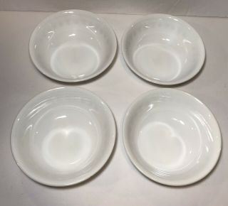 Set Of 8 VINTAGE CORELLE BUTTERFLY GOLD CEREAL / SOUP BOWLS - 4