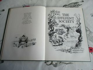 1972 The Effluent Society : Thelwell : Political Environmental Cartoons : Punch