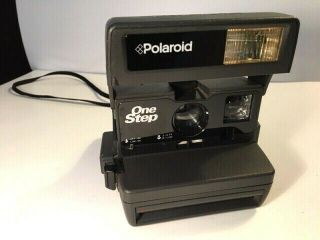 Polaroid 600 One Step Flash Instant Film Camera With Strap And