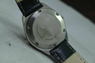 Vintage Seiko 5 Day Date 17 Jewels 6309 Movement Men ' s Wrist Watch 4