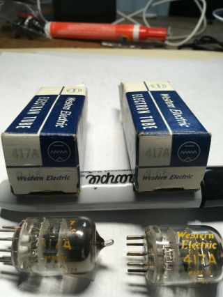 Western Electric 417a Vacuum Tubes (5842)