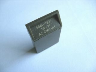 Ac Circuit Rom Module For Hewlett Packard Hp 71b Calculator