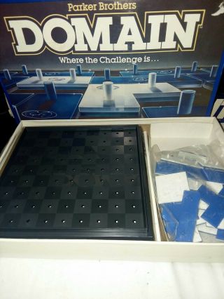 Vintage 1983 Domain Game From Parker Brothers 100 Complete