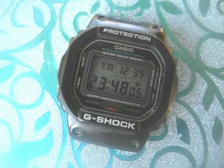 Vintage Casio G - Shock Protection mens digital watch Module 1545 DW 5600E 2