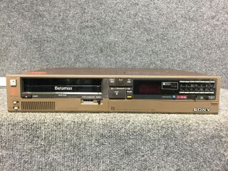 Sony Betamax - Sl - 2410 Beta Video Player Recorder Synthesizer No Remote