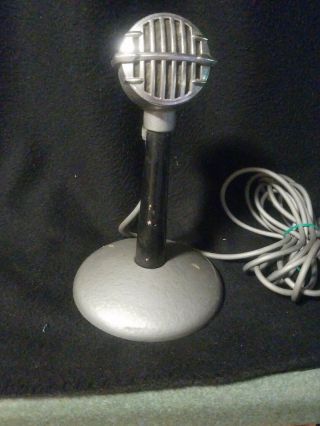Vintage Astatic Model Jt - 30 Bullet Microphone Ham Radio Mic