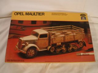 Vintage 1/35 Testors / Italeri Opel Maultier Half Track 814 F/s Bag No Decals