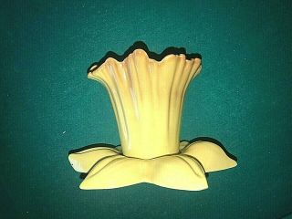 Vintage Abingdon Daffodil Flower Porcelain Bowl 668