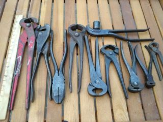 Vintage Black Smith & Farrier ' s Tools 2