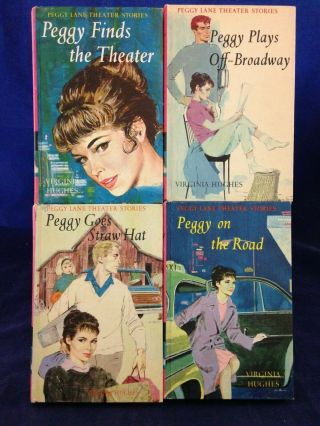Vintage Peggy Lane Theater Stories,  Volumes 1 - 4,  (c.  1962 - 1963) Hb Set,  G 190619