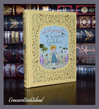 Anne Of Green Gables By L.  M.  Montgomery Leather Bound Collectible