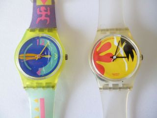 1986 Swatch Watches Woman 
