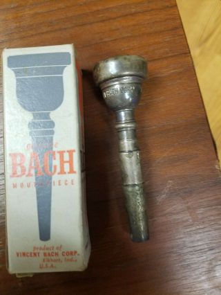 Vintage Vincent Bach Corp.  5b Trumpet Mouthpiece Size 5b