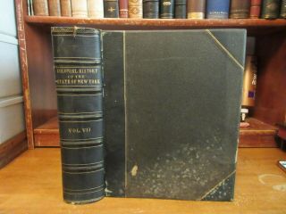 Old Colonial History Of York Book 1856 French / Indian War Letters Colony,