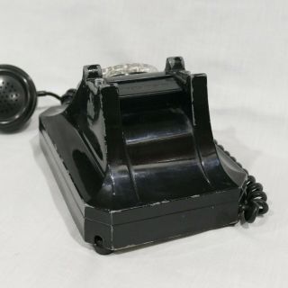Vintage Stromberg - Carlson 43W Metal Rotary Dial Desk Phone 8