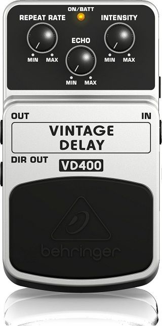 Behringer Vd400 Vintage Analog Delay Effects Pedal