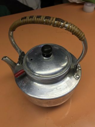 Vintage Aluminum Mini - Tea Pot/kettle