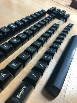 Full Set Of Vintage Keycaps For Tandy Trs - 80 Iii - Cherry Mx Mechanical Keyboard