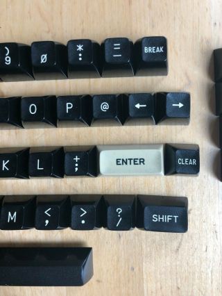 Full Set of Vintage Keycaps for Tandy TRS - 80 III - Cherry MX Mechanical Keyboard 5