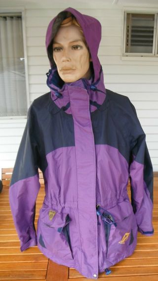 Vintage Mountain Designs Gortex Jacket Size 18 Made In Australia