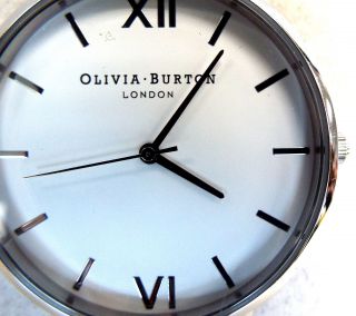 Vintage OLIVIA - BURTON LONDON Stainless Steel QUARTZ Wristwatch - E12 2