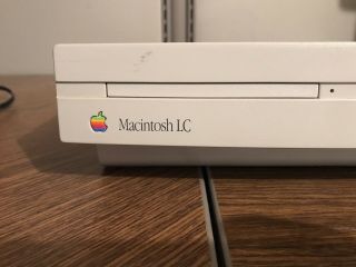 Vintage Apple Macintosh LC Personal Computer Slim Server Style Case 2