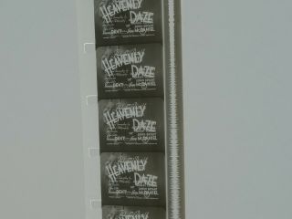 Three Stooges 16mm Film Heavenly Daze W/sound B&w