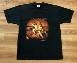 Vintage Van Halen Balance Tour Shirt Xl 1995 Man Concert Rock Usa