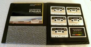 ATARI Conversational Italian Cassette Program 400/800/1200XL/130XE/XEGS/1450/820 2