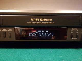 SONY VCR VHS Video Cassette Recorder Player SLV - N70 Hi - Fi Stereo W/Remote 4