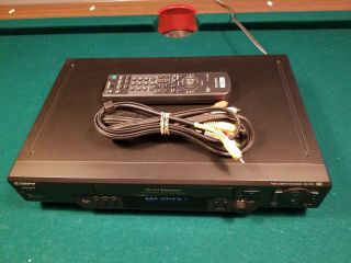 SONY VCR VHS Video Cassette Recorder Player SLV - N70 Hi - Fi Stereo W/Remote 7