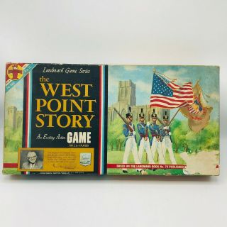 The West Point Story - Vintage A Landmark Board Game Transogram